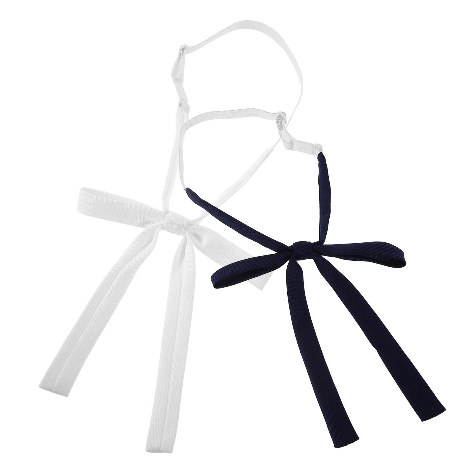Bow Tie Pre Tied - 2 unidades de lazos para mujer
