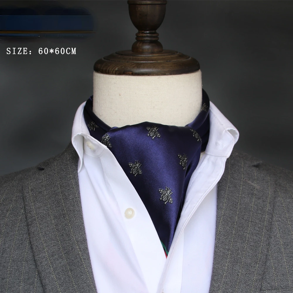 Scarf Silk Square - Pañuelo de seda para hombre, toalla
