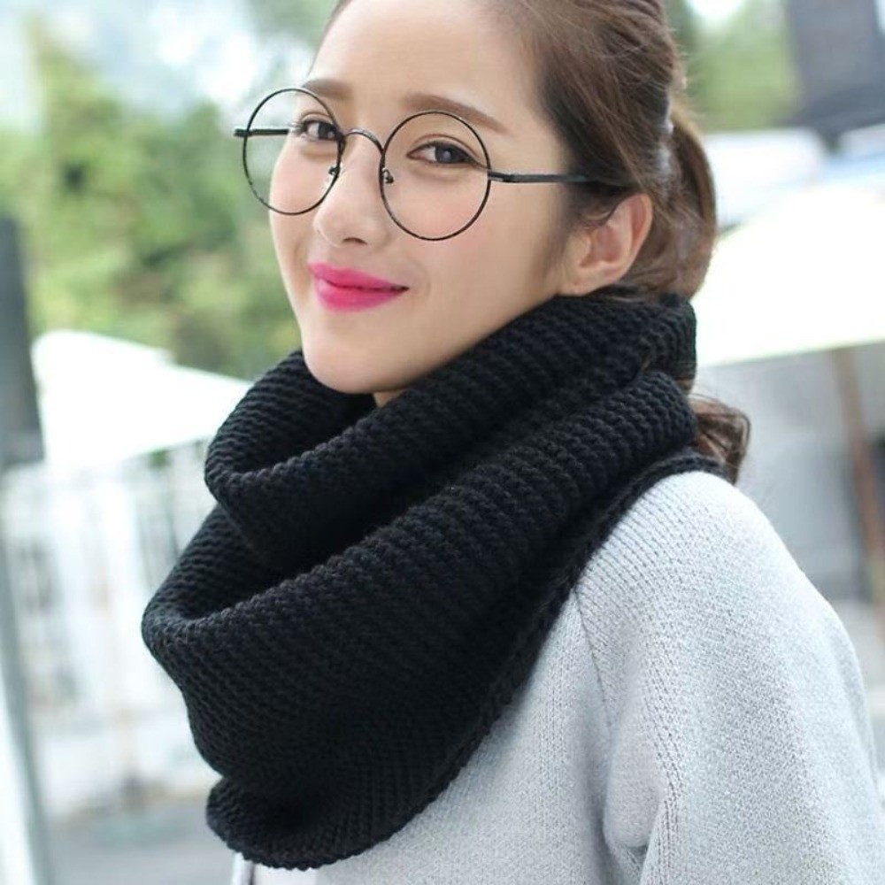 Bufanda de Invierno Cálida de  - Infinity Scarf Knit reseña y precio