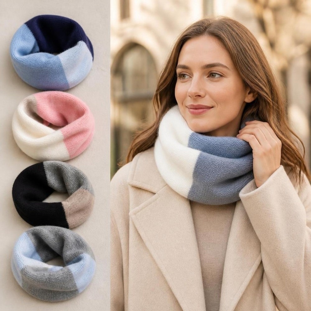 Bufanda infinita de punto suav - Infinity Scarf Knit reseña y precio