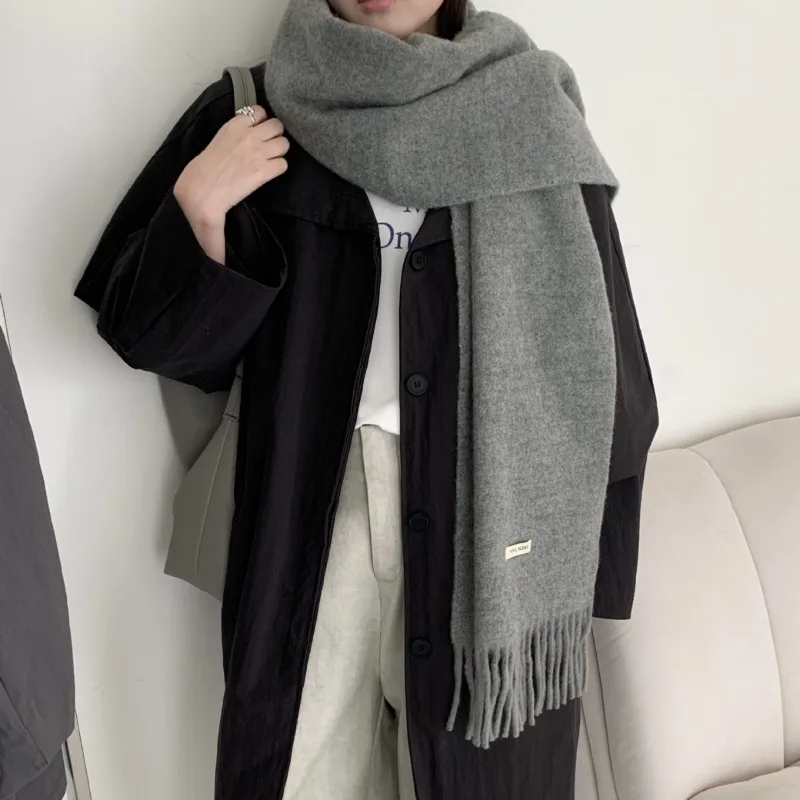 Bufanda elegante de estilo cor - Muffler Men Wool reseña y precio
