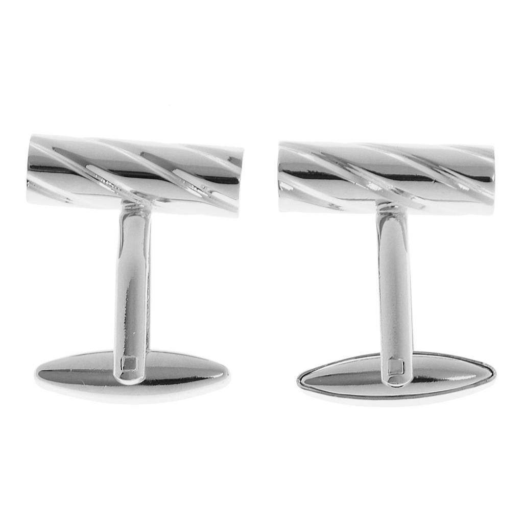 Mancuernillas de Concha de Car - Tie Clip Silver reseña y precio